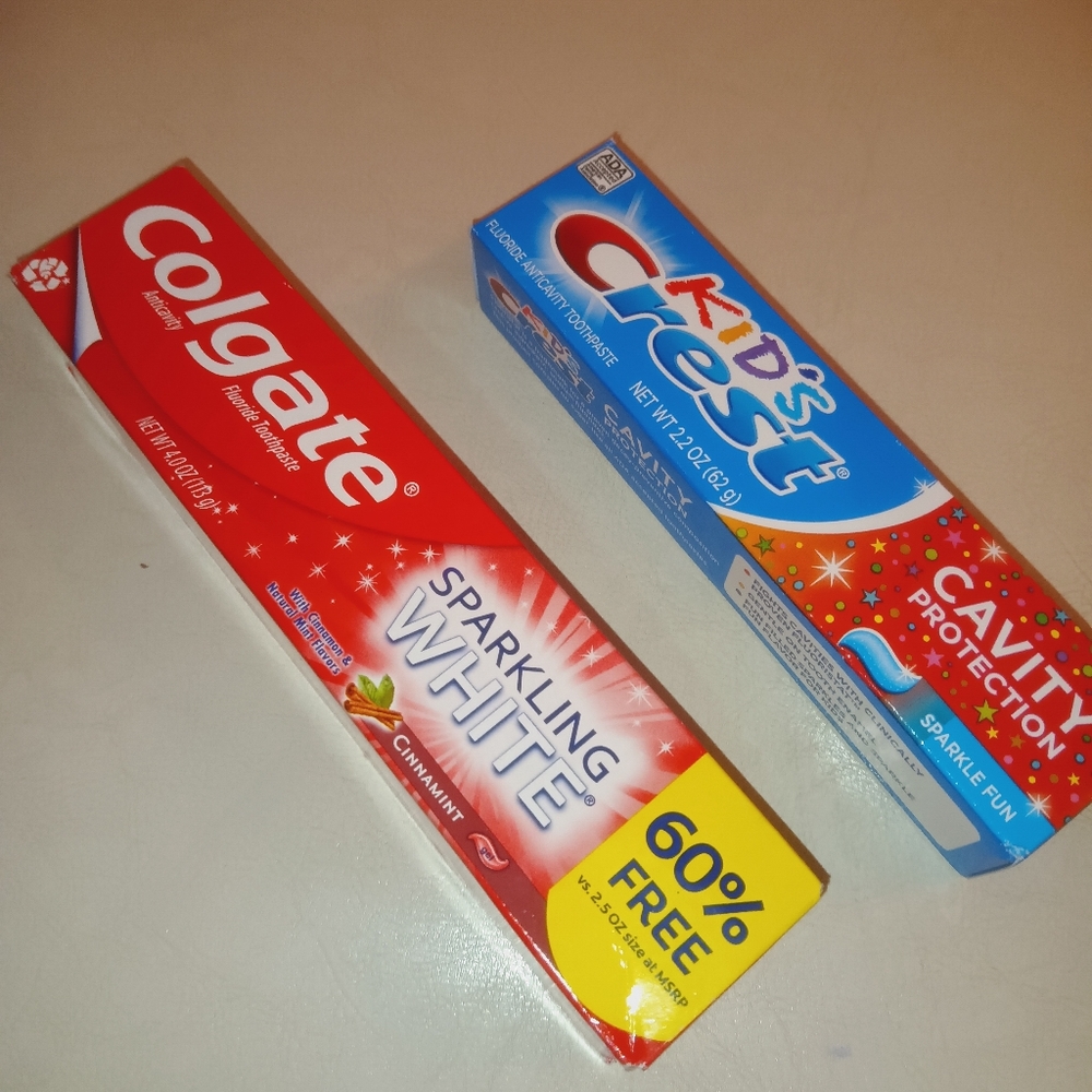 Sparkling White Toothpaste - Red